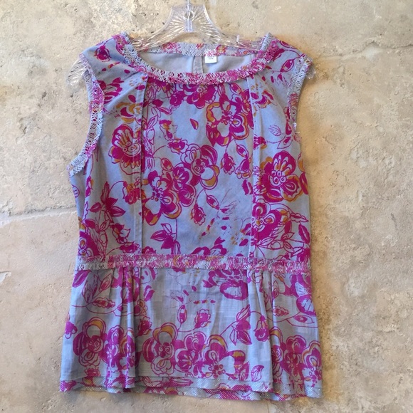 Anthropologie Tops - Floral Anthroplogie Blouse!